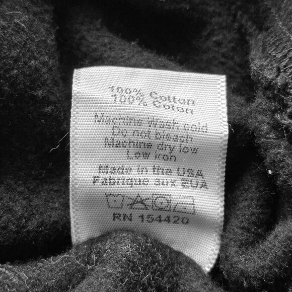 Clare Vivier L'Amour Le Drop Sweatshirt Black Top Clare V Womens Size Large EUC - Picture 13 of 13